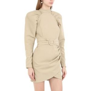 Lavish Alice Khaki Cocktail Dress